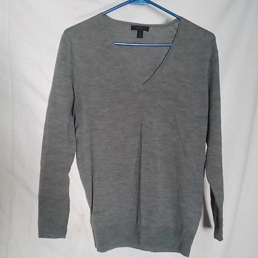 Grey Unisex J Crew Pullover Med